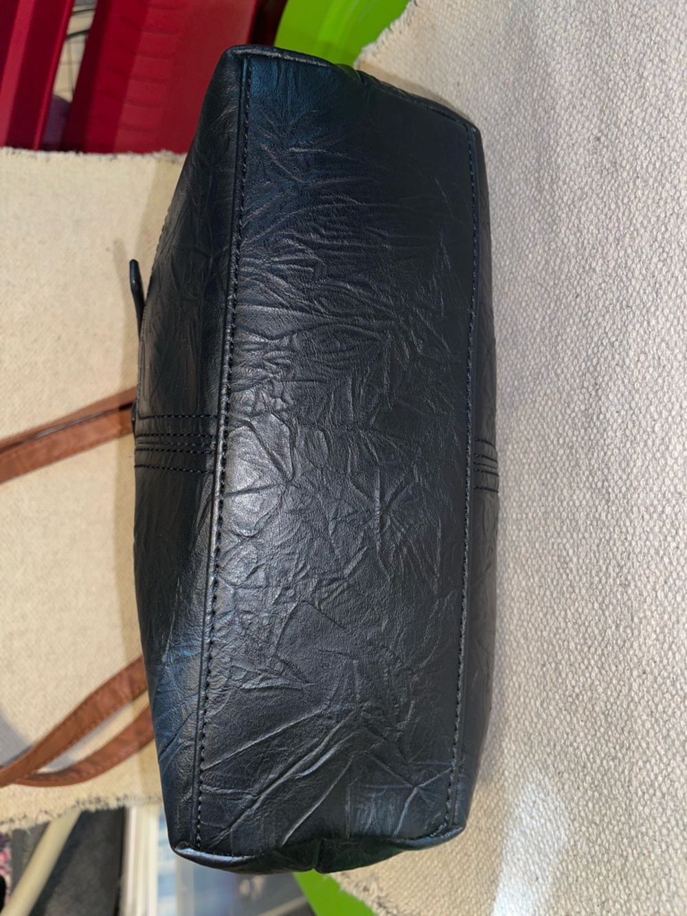 Stone Mountain Leather Shoulder bag - brown - Soft! - gently used! - Picture 4 of 12